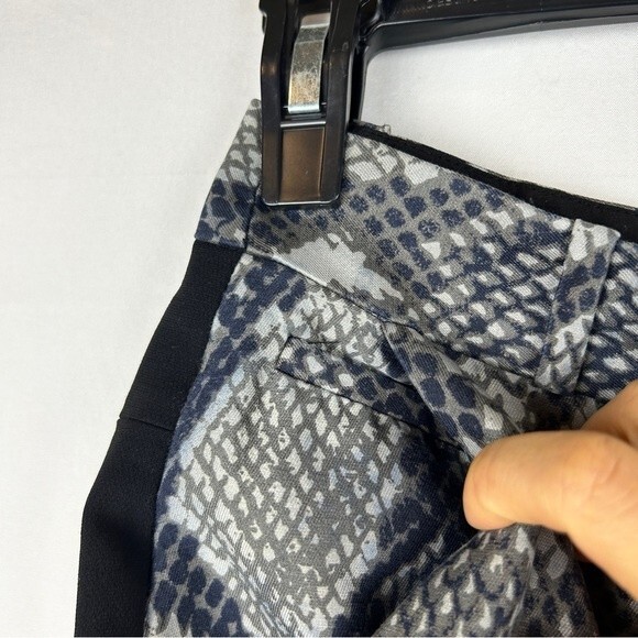DVF snack print silk wool blend pants size 2 - Picture 3 of 8